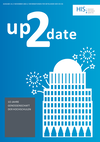 Titelseite der Ausgabe 14 des HIS-Magazins up2date