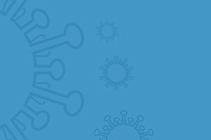 Abbildung die das Coronavirus symbolisiert