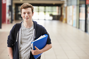 Foto eines Studenten